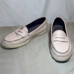 Cole Haan Light Pink Leather Sneakers